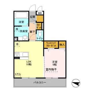 ステラタウン プルケリマ【2階】の間取り