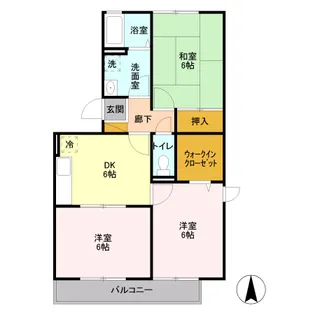 ピラタス Ⅴ【1階】の間取り