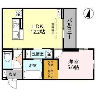 エンテスカリオン【3階】の間取り