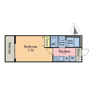 コスモアルカディア3【2階】の間取り