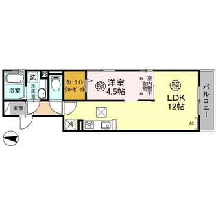 メゾンK【1階】の間取り
