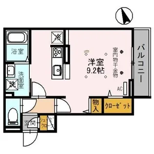 ラ・フェリーチェ【2階】の間取り