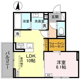 Dアヴァンス登戸町【2階】の間取り