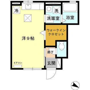 エスタシオン【1階】の間取り