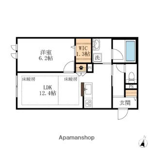 L’S PLUS 八潮【1階】の間取り