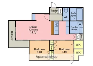 リアン八潮【2階】の間取り