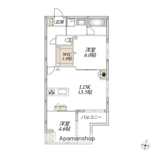 CASA ROOTIS【3階】の間取り