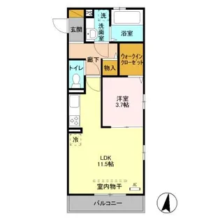 アークコンフォート【2階】の間取り