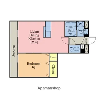 ライフステージ【3階】の間取り