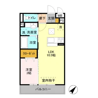 AZALEA【2階】の間取り