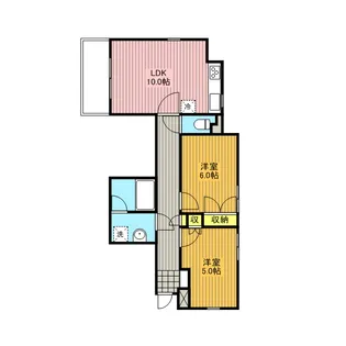 グランドゥール蕨市民公園【3階】の間取り