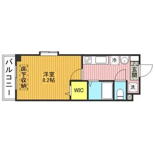 スパシエフィールド川口【3階】の間取り