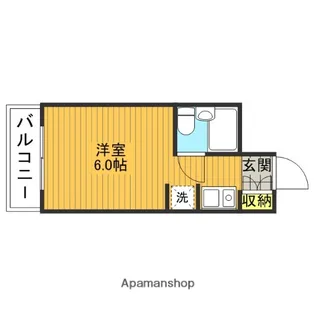 ウィンベル・ソロ西川口第10【9階】の間取り