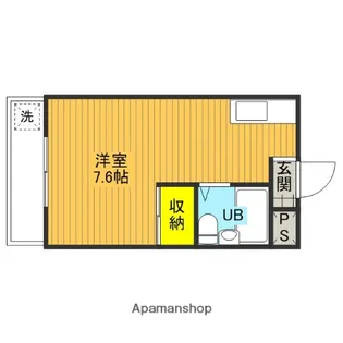 メゾン・ド・ミニヨン【302号室】の間取り