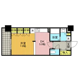 スパシエルクス西川口【3階】の間取り