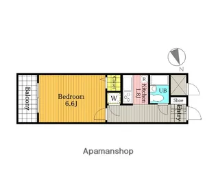 アーバンヒルズ川口【304号室】の間取り