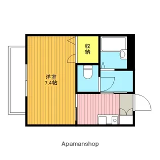 埼玉県蕨市塚越7丁目【アパート】の間取り