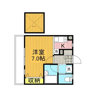 E・T・F【102号室号室】の間取り