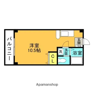 アーケティックマンションⅡ【3階】の間取り