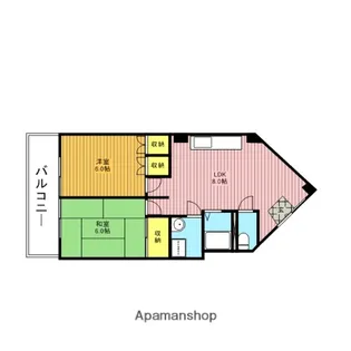 グレースマンションⅡ【2階】の間取り