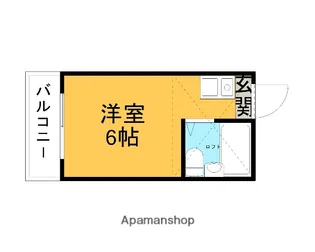 プリモ西川口【205号室】の間取り