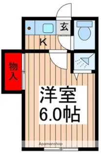 泉マンション【1階】の間取り