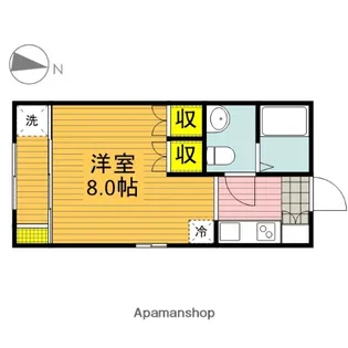 フェリシア【202号室】の間取り