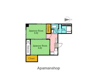 埼玉県川口市西青木1丁目【マンション】の間取り