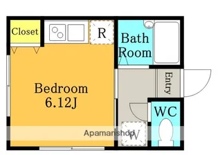 モダンフレンチ西川口【103号室】の間取り