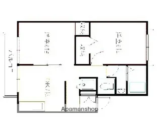 アーバンハイツB【302号室】の間取り