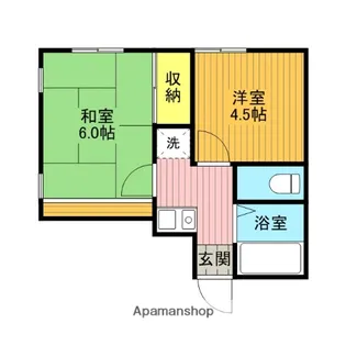 泉マンション【3階】の間取り