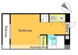志陽ハイツK&I【2階】の間取り