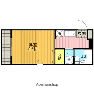 ハイホーム西川口【2階】の間取り