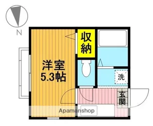 セリナ【201号室】の間取り