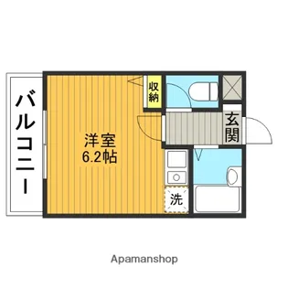スターコート西青木【3階】の間取り