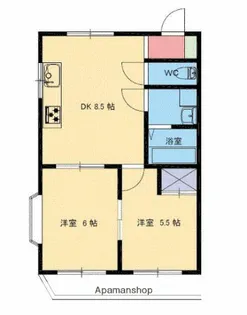 第2佐川ビル【3階】の間取り