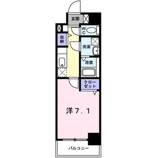 パルテノン【7階】の間取り
