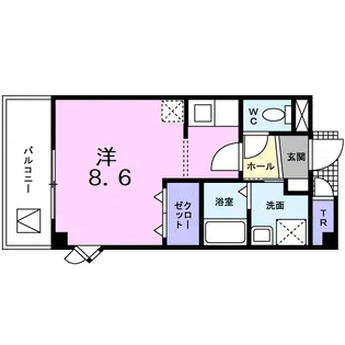 アムール青木【2階】の間取り