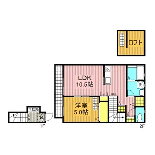 グレーシア【2階】の間取り