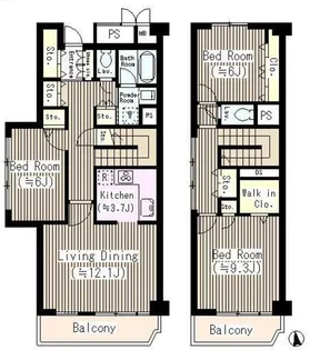 LABREVITA【5階】の間取り