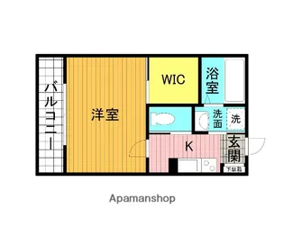 メゾンブラン【202号室】の間取り