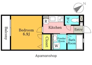 プランドール【1階】の間取り