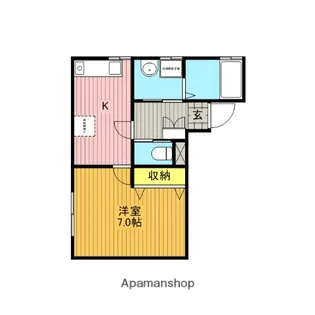 西川口アクトハウス【1階】の間取り