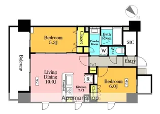 パレステージ川口並木【9階】の間取り