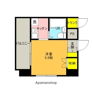 アーバンヒルズ西川口【607号室】の間取り