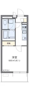 クレイノ栞【1階】の間取り