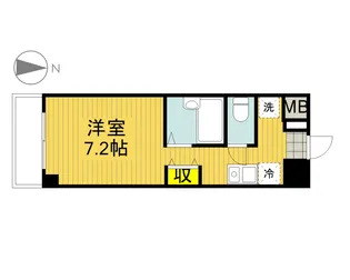 レガーロ西川口駅前【0201号室】の間取り
