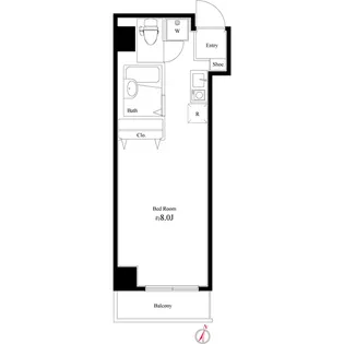 レガーロ西川口駅前【0305号室】の間取り
