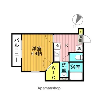 アーバンコート川口【1階】の間取り