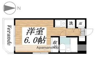 メゾン・ド・レザン【303号室】の間取り